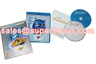 Wholesale Hot Selling Classic Movie Aladdin Diamond Edition Blu-Ray Movie Cartoon DVD Best Quality