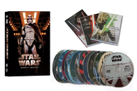 Star Wars Series 1-8 Movie DVD Adventure Action Science Fiction Film DVD ( Net Version)  Wholesale