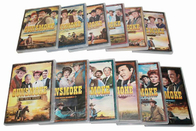 Wholesale Gunsmoke Seasons 1-12 DVD TV Series Action Adventure Thriller DVD For Family