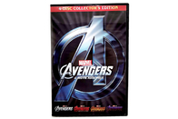Avengers 1-4 Complete 4 Movie Collection Set DVD 2019 New Release Action Adventure Sci-fi Series Movie DVD