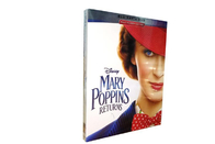 Mary Poppins Returns Blu-ray Movie DVD Disney Movie Adventure Magic Fantasy Series Blu-ray DVD Wholesale