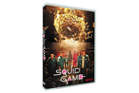 Squid Game DVD 2021 Best Seller Korean TV Series DVD Suspense Thriller Series DVD Wholesale