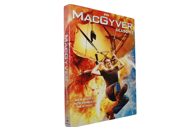 New Released MacGyver Season 1 Series DVD Movie The  TV Show Action DVD Wholesale