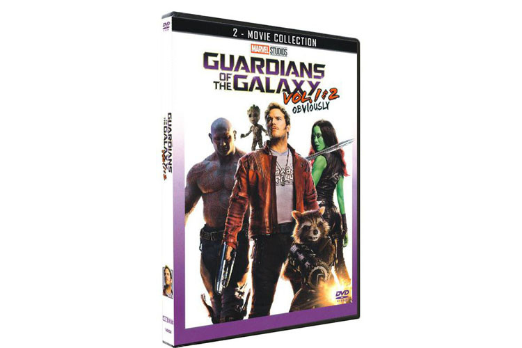 Guardians Of The Galaxy Vols 1 & 2 Movie DVD Comedy Action Adventure Science Fiction Series Film DVD Wholesale