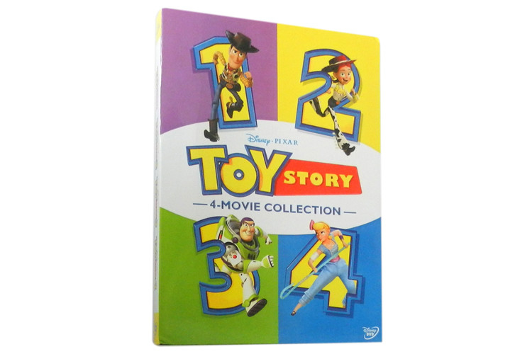 Toy Story 1 4 4 Movie Collection Boxset Dvd Disney Movie Comedy