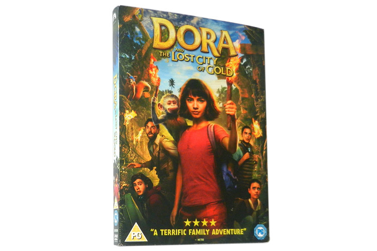 Dora And The Lost City of Gold DVD (2019) Movie Adventure Series Movie DVD For Kids Family