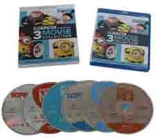 New Released DVD Movie Illumination Presents 3 Movie Collection Movie DVD Wholesale