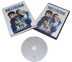 Valérian and the City of a Thousand Planets DVD Movie Action Science Fiction Adventure Movie DVD