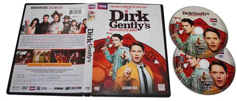 Dirk Gently season 2 DVD Movie The TV Show Series DVD Comedy Detective Fiction DVD Wholesale