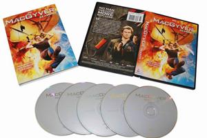 New Released MacGyver Season 1 Series DVD Movie The  TV Show Action DVD Wholesale