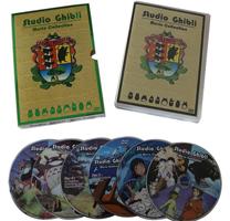 Hayao Miyazaki & Studio Ghibli Deluxe 17 Movie Collection Box Set DVD Adventure Animation Films DVD  For Family Kids