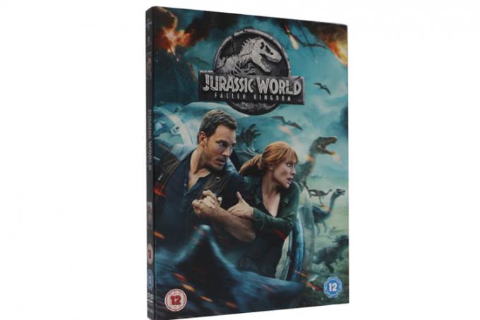 Jurassic World Fallen Kingdom DVD Movie Action Adventure Series Movie DVD US/UK Edition