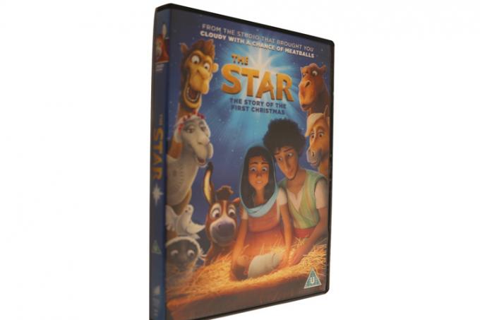 The Star DVD Movie Adventure Animation Cartoon Movie Film Series DVD For Kid Family （US/UK Edition)
