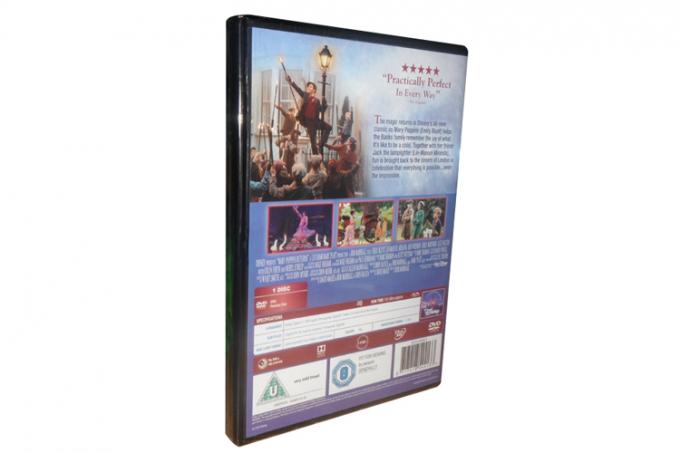Mary Poppins Returns DVD Movie Disney Movie Adventure Magic Fantasy Series DVD US/UK Edition