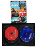 How to Train Your Dragon 3-Movie Collection Set DVD Movie Action Adventure Comedy Series Movie DVD For Kids Family