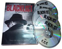 The Blacklist Season 6 DVD TV Series Action Adventure Crime Mystery Thriller Drama DVD
