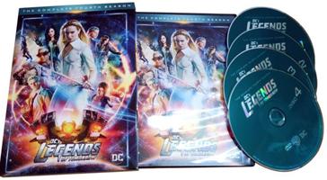 DC's Legends of Tomorrow Season 4 DVD (Net Version) Action Adventure Sci-fi Drama Series DVD