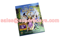 Tangled (2010) 1BD+1DVD Blue Ray DVD Movies Cartoon Blu-ray DVD Wholesale Supplier Best Quality