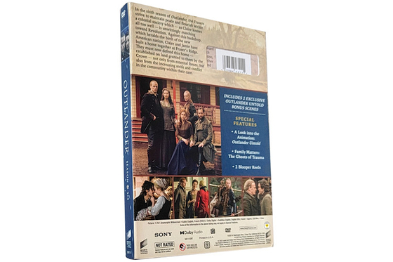 Outlander Season 6 DVD 2022 Latest TV Series DVD Action Adventure Drama DVD Wholesale