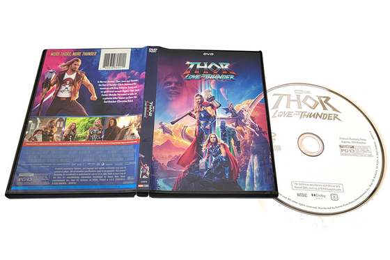 Thor Love and Thunder DVD 2022 New Released Action Adventure Comedy Fantasy Series Movie DVD Wholesale Film DVD