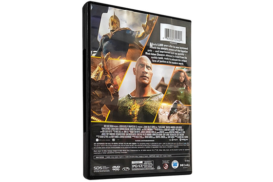 Black Adam DVD Movie 2023 New Release Action Adventure Fantasy Sci-fi Series DVD Movie Wholesale