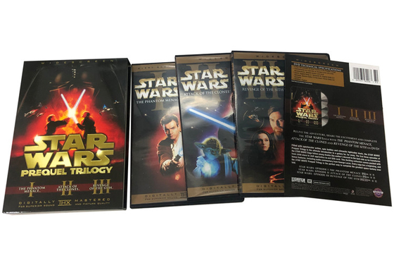 Star Wars Prequel Trilogy DVD Action Adventure Science Fiction Series DVD Movie TV Series DVD Wholesale