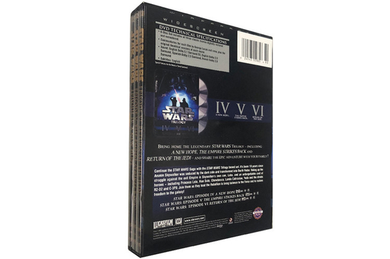 Star Wars Trilogy Episodes IV-VI DVD Movie TV Series DVD Action Sci-fi DVD Wholesale Supplier