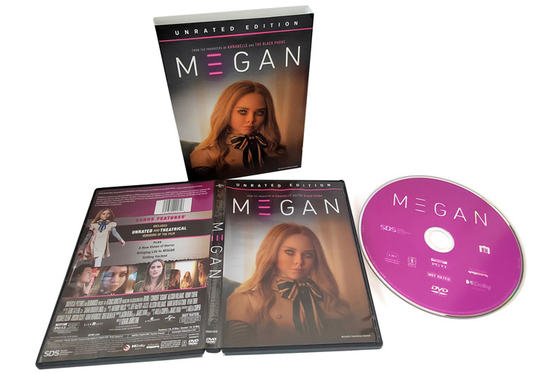 M3GAN DVD Movie 2023 Newest Horror Suspense Science Fiction Series Movie DVD Wholesale