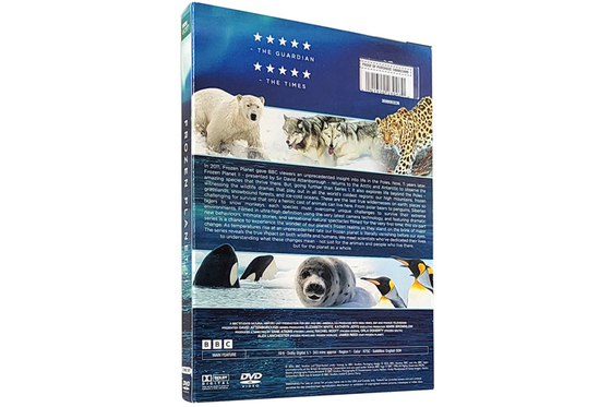 Planet Earth Frozen Planet 2 DVD 2023 Documentary Film DVD