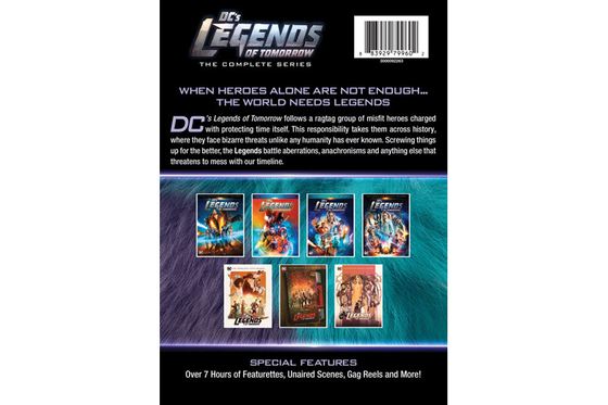 DC's Legends of Tomorrow The Complete Series DVD Adventure Drama TV Series DVD Wholesale Supplier