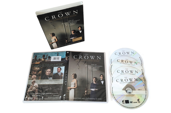 The Crown Season 5 DVD 2023 Drama TV Series Cheap DVD Wholesale Supplier