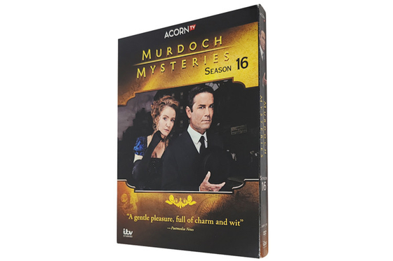 Murdoch Mysteries Season 16 DVD Crime Drama TV Series DVD Wholesale Supplier