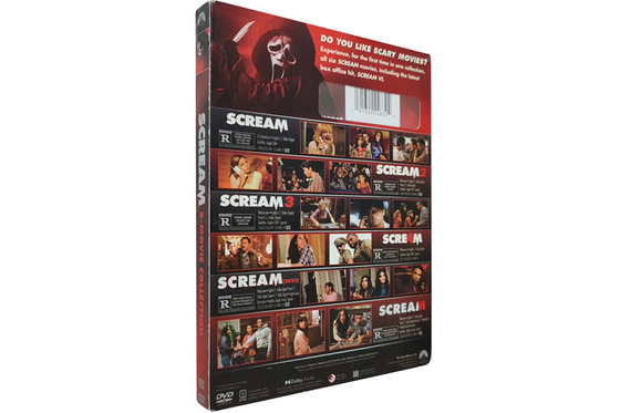 Scream 6 Movie Collection DVD 2023 Horror Suspense Series TV Series DVD