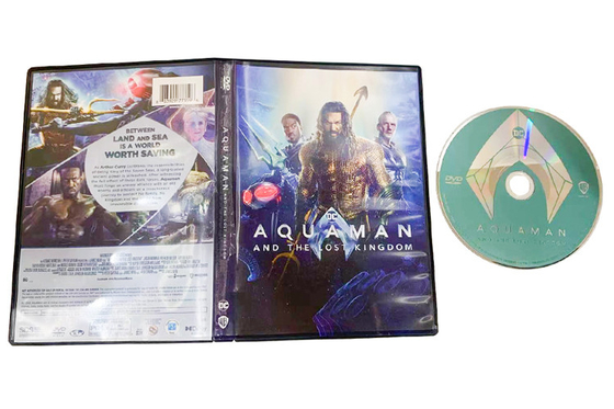Aquaman and the Lost Kingdom DVD 2024 Action Adventure Movie DVD Wholesale Supplier