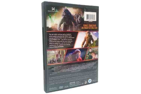 Godzilla x Kong The New Empire DVD 2024 Newest Action Sci-Fi Adventure Series Movie DVD Wholesale DVD Film