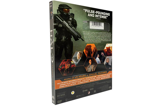 Halo Season 2 DVD 2024 New Released Action Science Fiction Drama Series TV Shows DVD Wholesale