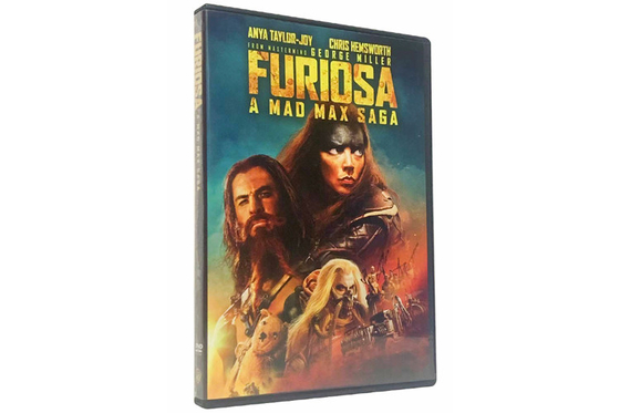 Furiosa A Mad Max Saga DVD 2024 New Movie DVD Adventure Science Fiction Series Film DVD