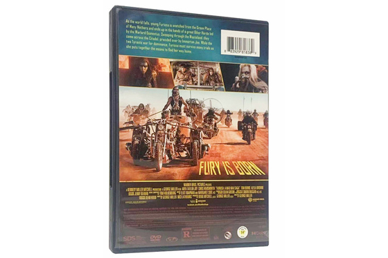 Furiosa A Mad Max Saga DVD 2024 New Movie DVD Adventure Science Fiction Series Film DVD