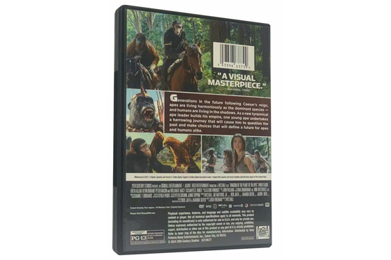 Kingdom of the Planet of the Apes DVD 2024 Newest Action Adventure Series Movie DVD Wholesale
