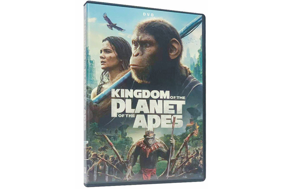 Kingdom of the Planet of the Apes DVD 2024 Newest Action Adventure Series Movie DVD Wholesale