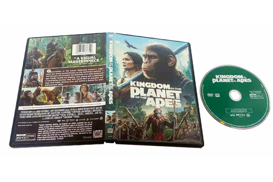 Kingdom of the Planet of the Apes DVD 2024 Newest Action Adventure Series Movie DVD Wholesale