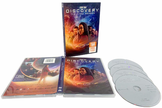 Star Trek Discovery Season 5 The Final Season DVD 2024 Newset Adventure Science Fiction Drama TV Series DVD Wholesale