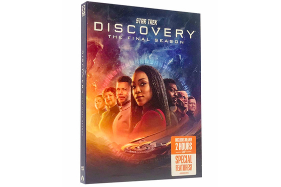 Star Trek Discovery Season 5 The Final Season DVD 2024 Newset Adventure Science Fiction Drama TV Series DVD Wholesale
