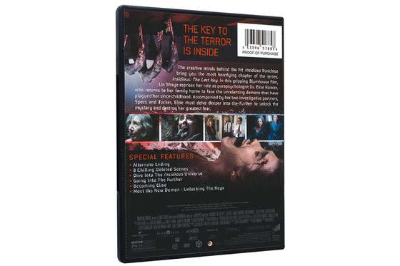 Insidious The Last Key DVD Movie Thriller Suspense Horror Series Film  DVD Wholesale For Family