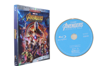 Wholesale Avengers Infinity War Blu-ray Movie DVD Action Adventure Sci-fi Series Film Blu-ray DVD For Family