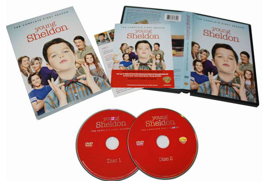 Wholesale Latest  Movie TV Show DVD Young Sheldon: Season 1 DVD Movie TV Show Drama Series DVD US/UK Edition