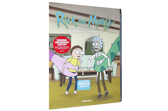 Rick and Morty season 1-7 The Complete Series DVD Set  Adult Animation DVD Box Set Brand New Sealed （Region 1)