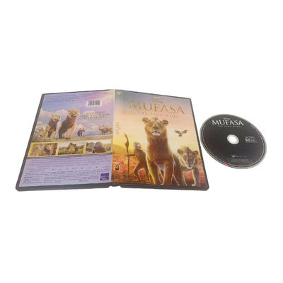 Mufasa The Lion King DVD 2024 Adventure Series Animation Movie DVD For Family