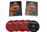 Jurassic World 5-Movie Collection DVD Movie Adventure Thriller Sci-fi Fantasy Series Movie DVD