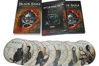Black Sails Season 1-4 Complete Collection Set DVD Movie TV Adventure Suspense Thriller Drama Series DVD For Family